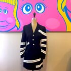 Moschino Black White Striped Skirt Suit The Nanny