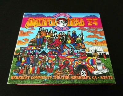 Grateful Dead Dave's Picks 24 Volume Twenty Four Berkeley CA 8/25/1972 BCT 3 CD - Image 1 of 4