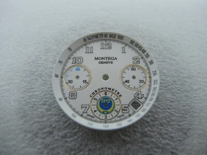 MONTEGA GENEVE R9 Chronographen Zifferblatt, CHRONOMETER, watch dial  - Picture 1 of 7