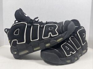 Size 11 - Nike Air More Uptempo Black