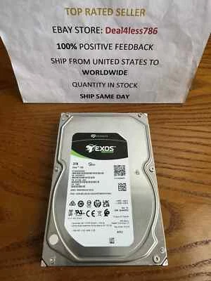 **ZERO HOURS**-SEAGATE ST3000NM000A 3.5" 3TB SATA 6Gb/s 7.2K RPM CACHE 256MB - Image 1 of 3