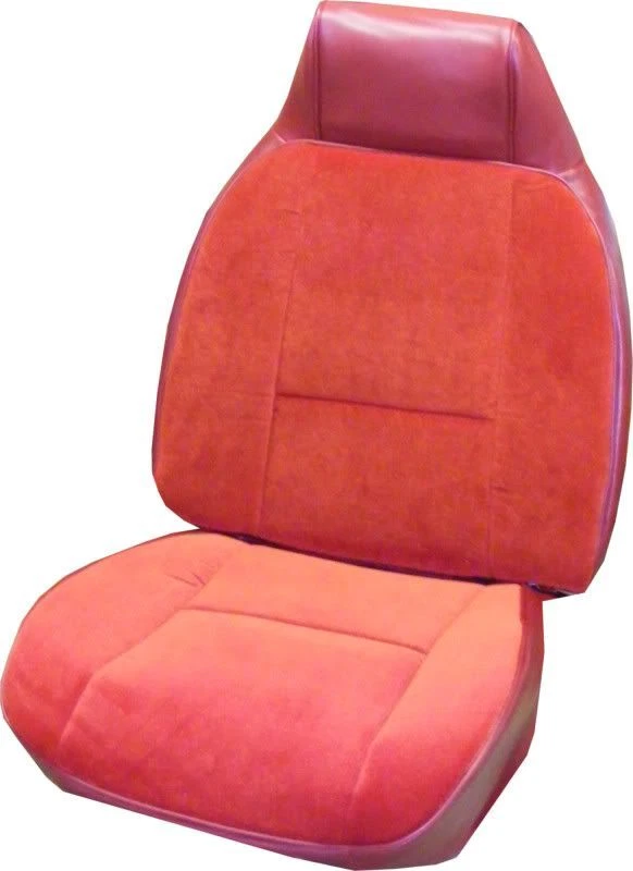 Chevrolet Camaro Berlinetta 1979 par de cubiertas de asiento con canastilla delantera de tela personalizada Foto 1 de 1