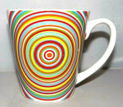 Caribou Coffee I'm NAKED COVER ME! 13 oz. TAZA DE CAFÉ TAZA DE TÉ Círculo Psicodélico Foto 1 de 4