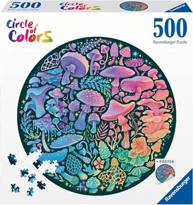 NEW Ravensburger Jigsaw Puzzle 500 Pieces 12000822 Mushrooms - Imagen 1 de 2