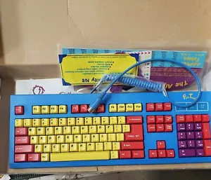 NEW Serial DIN 5 Pin Mini Compact Keyboard AT Din5 Vintage SIIG KB-1922 - Picture 1 of 5