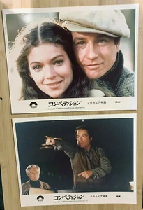 JUEGO DE TARJETAS DE LOBBY JAPONESAS DE LA COMPETENCIA 8 PIEZAS Richard Dreyfuss Amy Irving - Imagen 1 de 4