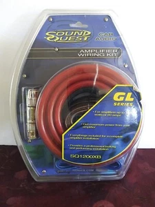 Sound Quest Amplifier Wiring Kit GL Series Up To 1200 Watts/80Amps SQ1200XB NOS - Picture 1 of 3
