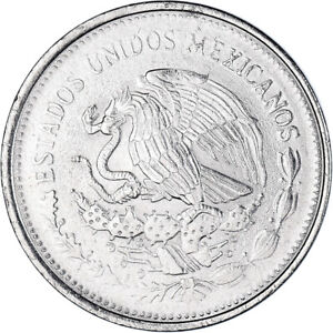 [#387432] Coin, Mexico, Peso, 1985, Mexico City, MS, Stainless Steel, KM:496