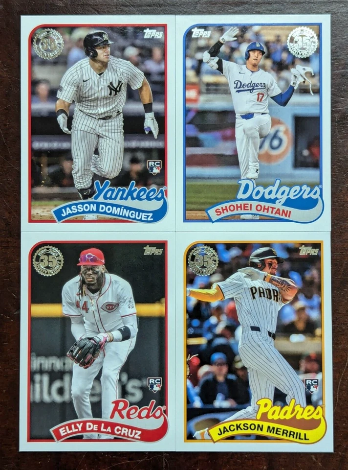 2024 Topps Update 1989 35th Anniversary Insert ~ You Pick ~ Complete Your Set - Image 1 of 1