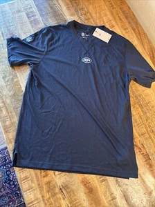Team Issued Nike Dri-Fit New York Jets NFL Shirt Men’s L Black NWT'S - Picture 1 of 7