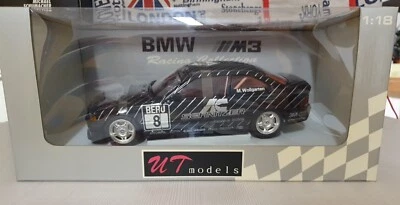 UT MODEL 1 18 BMW M3 AC WOLLGARTEN RARO  NUOVO .NO MINICHAMPS HOTWHEELS BURAGO . - Immagine 1 di 4
