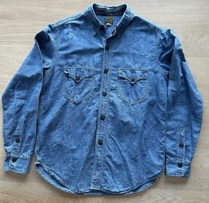 Freewheelers & Co CPO Chambray Baumwollhemd 16 £299 Freiläufe Japan Clutch - Bild 1 von 16