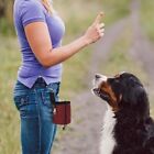 Cylindrical Pet Treat Pocket Pet Trainer Waist Bag  Reward and Soothe Dog