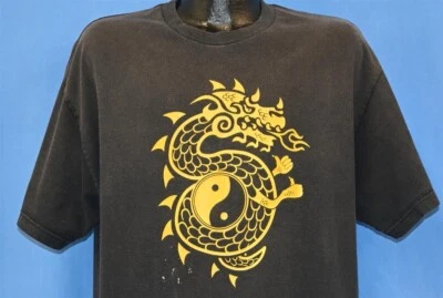 Camiseta vintage Y2K WWF RVD ROB VAN DAM ESPECTÁCULO COMPLETO DRAGÓN NEGRA LUCHA LIBRE XL Foto 1 de 4