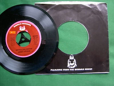 BOBBY WILSON - DEEPER AND DEEPER.  MONO & STEREO VERSION.(RARE UNPLAYED U.S. 45) - Image 1 of 2