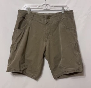 Pantalones Cortos KUHL Hombre 34 Oliva Vintage Teñido de Pátina Senderismo Aire Libre - Imagen 1 de 13