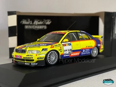 MINICHAMPS 1/43 Audi A4 Quattro #19 STW 1997 Abt K.Nissen Art.430971519 - Immagine 1 di 4
