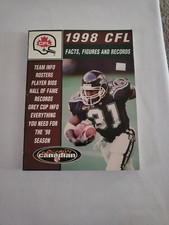 1998, 1998 Canadian Football League, Facts, Figures, and Records, (MH714)