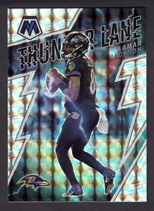 LAMAR JACKSON 2022 Panini Mosaic Thunder Lane Mosaic Prizm #TL-24 - Bild 1 von 2