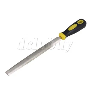8 Inch 200mm Silver 100# Polishing Diamond Coated Half Round Grit File - Picture 1 of 6