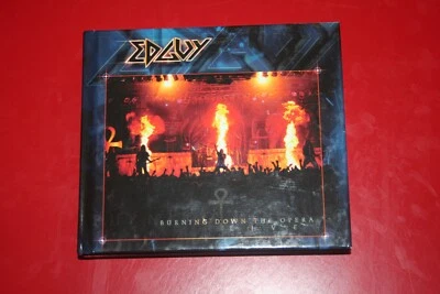 EDGUY-" BURNING DOWN THE OPERA- LIVE" 2 x CD 1ST PRESS 2003 LIMITED EDITION DIGI - Bild 1 von 2