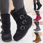 Trendy Women's Suede Flat Heel Zip Casual Calf Boots for Everyday Wear