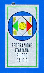 1974-75 SCUDETTO CALCIATORI PANINI N.3 LOGO FIGC REC/RECUPERATA - Imagen 1 de 1
