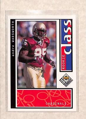 1998 Upper Deck Choice #196 Andre Wadsworth Rookie Class NM - Image 1 of 2