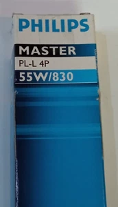 Philips MASTER PL-L 4P 55w/830 Luz Cálida 2G11 - Imagen 1 de 6
