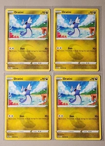 4x Dratini 129/195 Pokemon card Silver Tempest common NM - Picture 1 of 1
