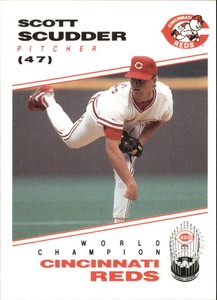 1991 Reds Kahn's Baseball Card #47 Scott Scudder 