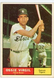 1961 Topps   Ossie Virgil    Detroit Tigers    67