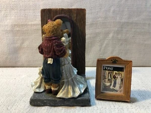 Figurina Boyds Bear Before Prom Dress Norman Rockwell Sabato Post 4020938 - Foto 1 di 8