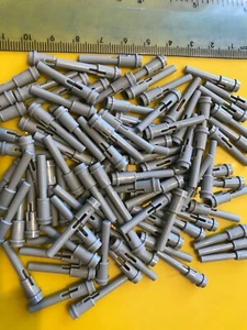 Technic Lego - 15 x Long Grey Connector Pin 1/2 with 2L Bar Extension Missile - Picture 1 of 3