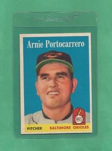 1958 Topps Baltimore Orioles Arnie Portocarrero # 465 NM-MT Tough Card !!!!! - Picture 1 of 1