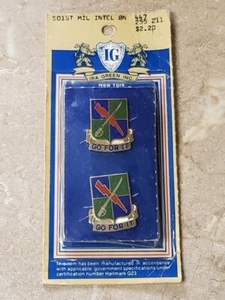 US Army 501st Military Intelligence Battalion Crest DUI (Sealed) - Picture 1 of 3
