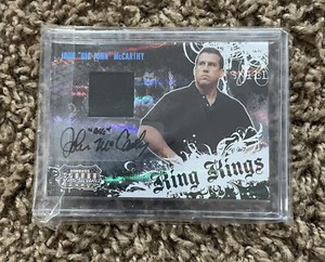 2008 Donruss Americana UFC "Big" John McCarthy 1st Autograph RC Rookie Auto /500