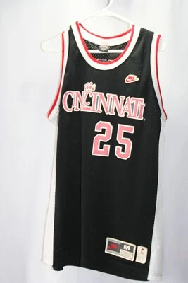 Nike Team Cincinnati Bearcats 97' Retro Fortson #25 Basketball Jersey Men Medium - Image 1 of 4