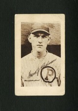 1923 V100 WILLARDS CHOCOLATES FRANK PARKINSON PHILADELPHIA PHILLIES FAIR SHAPE 