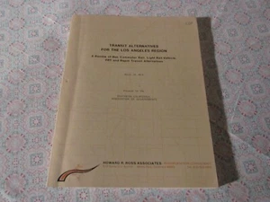 Transit alternatives for The Los Angeles Region March 1974 - Picture 1 of 2