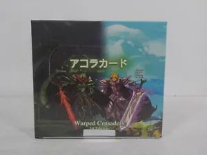N A1121 Akora TCG: Warped Crusaders Booster Box (1ª Edición) Caja Única - Imagen 1 de 10