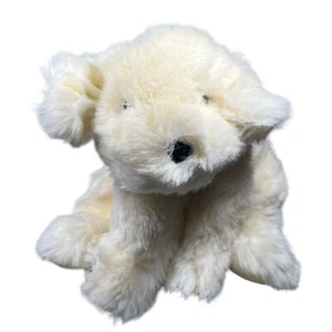 Golden Retriever Plush Fao Schwarz Fifth Avenue Cream Floppy Beans In Bottom - Picture 1 of 8