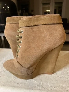Women's Colin Stuart Boots Tan Size 8.5 B - Picture 1 of 6