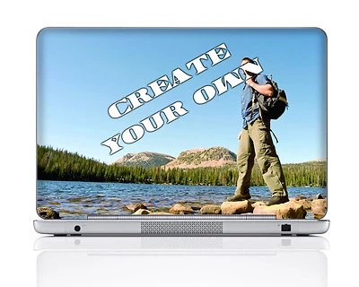 Custom Size Laptop Skin Sticker Decal with Personalized Image – Fits Most Laptop - Image 1 of 4