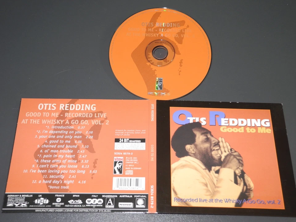 otis redding digipak cd - good to me, live at the whiskey - Bild 1 von 1