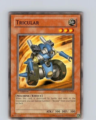 Yu-Gi-Oh TCG Tricular ABPF-EN003 1st Edition Regular Common Card NM - Image 1 of 2