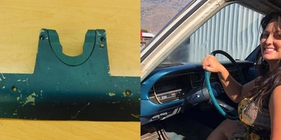 STEERING COLUMN LOWER DASH COVER PLATE 1967 1968 DODGE MONACO POLARA 68DM1-8R2 - Image 1 of 4