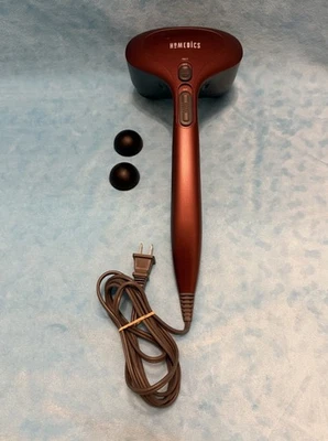 💪 Homedics 打击器双节点身体背部手持按摩器带热 HHP-285H — 第 1/4 张图片