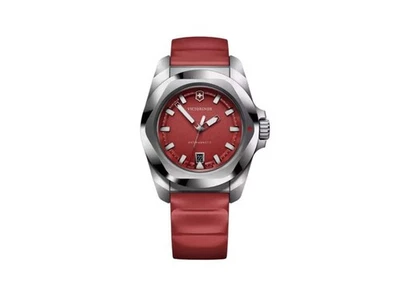 Victorinox I.N.O.X. Quartz Watch, Stainless Steel 316L, Red, 41 mm, V242029 - Image 1 of 4