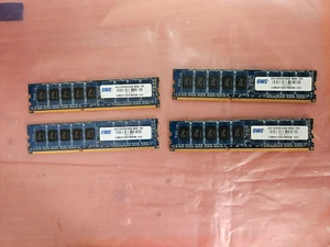 4X 8Gb (32Gb) OWC PC8500 DDR3 ECC 1066MHz OWC85MP3W8M64K MAC Memory - Picture 1 of 4
